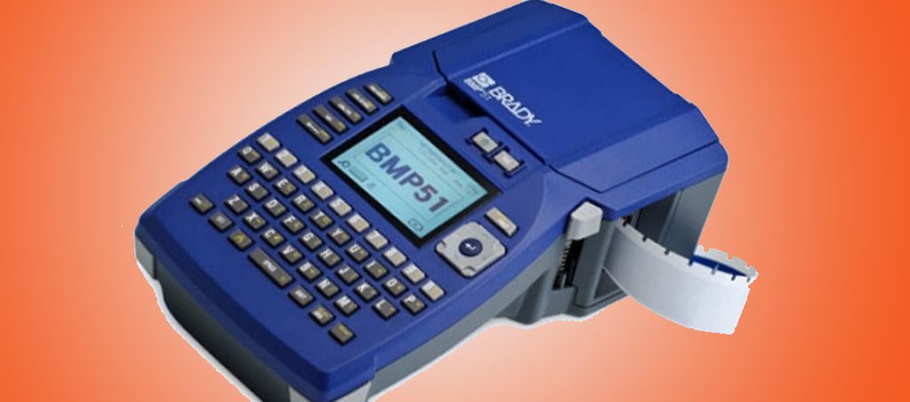 Olika alternativ för kabelmärkning: BMP51